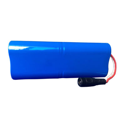 батарея фосфата лития 6.4V 12Ah голубая с клеткой LiFePO4